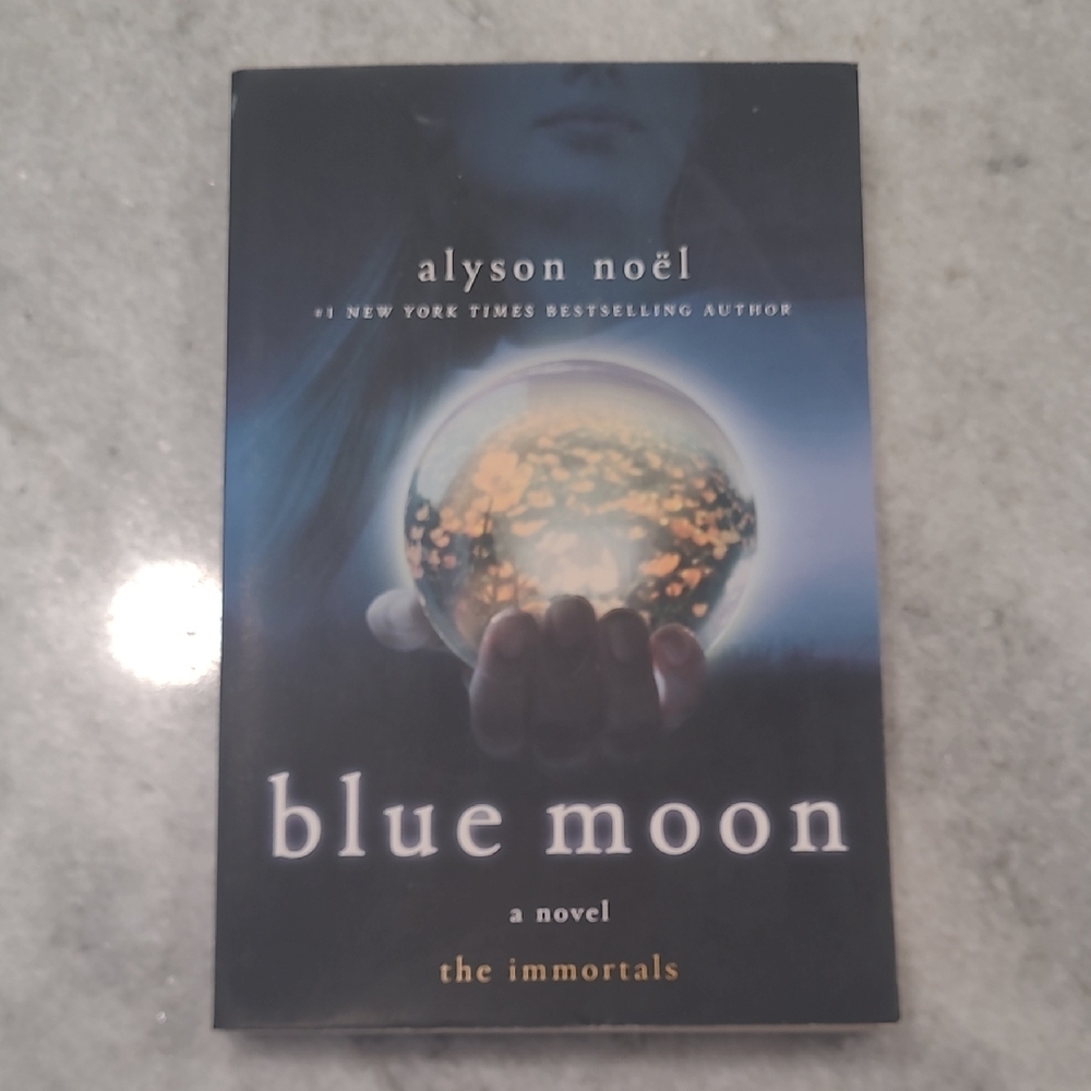 Blue Moon Novel with Mystical Cover